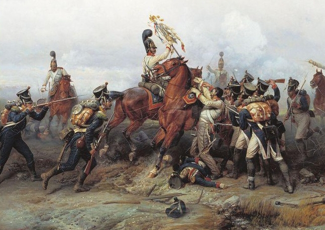 Русские кавалергарды при Аустерлице