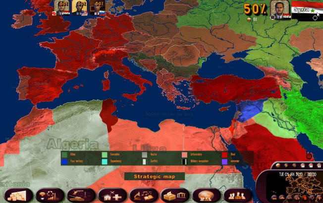Masters of the World: Geopolitical Simulator 3 - игра для PC на Internetwars.ru