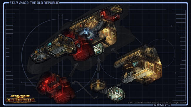 SWTOR, корабль