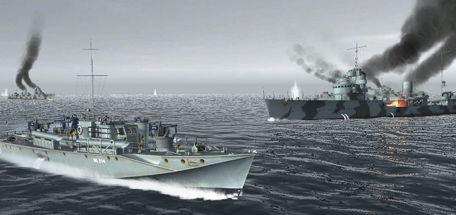 Морской охотник: Южный гамбит, PT Boats: Knights of the Sea   - игра для PC. Рецензия
